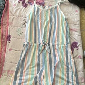 Multi-colored Wonder Nation Romper size XL(14-16)